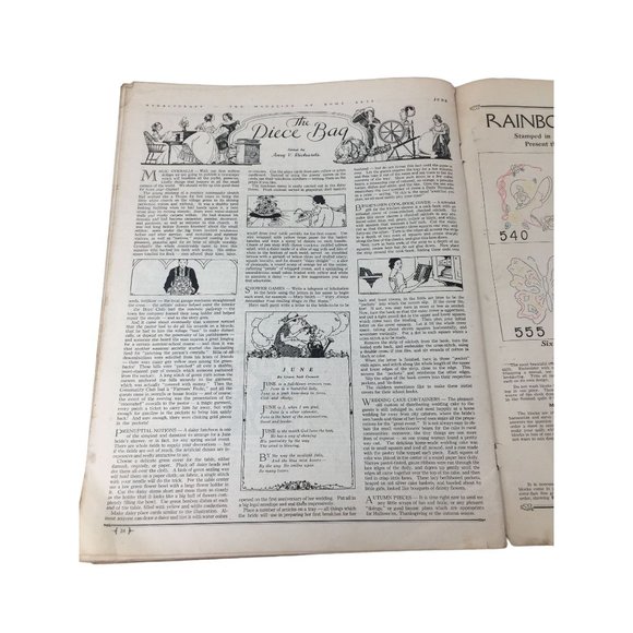 Needlecraft the Magazine of Home Arts Vintage Magazine June 1931 - Picture 11 of 12